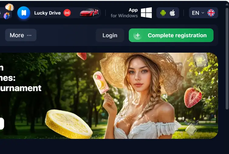 1win registration